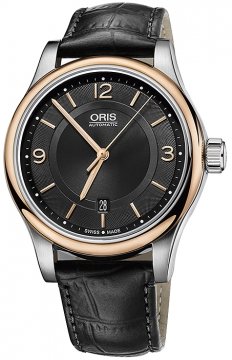 Buy this new Oris Classic Date 42mm 01 733 7594 4334-07 5 20 11 mens watch for the discount price of £663.00. UK Retailer.